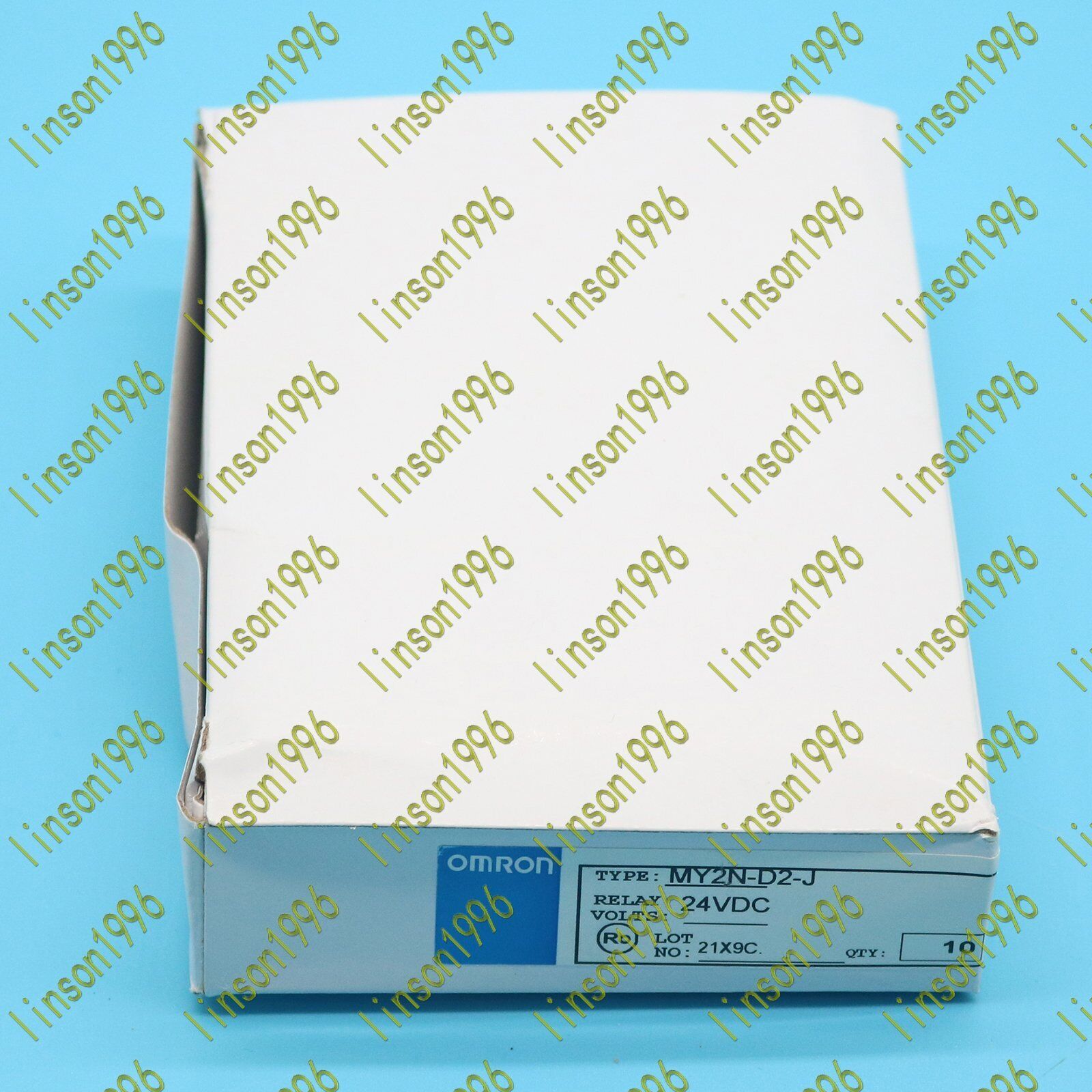 10-Piece 12V Omron Relay MY2N-D2-J 24VDC In Stock - OMRON