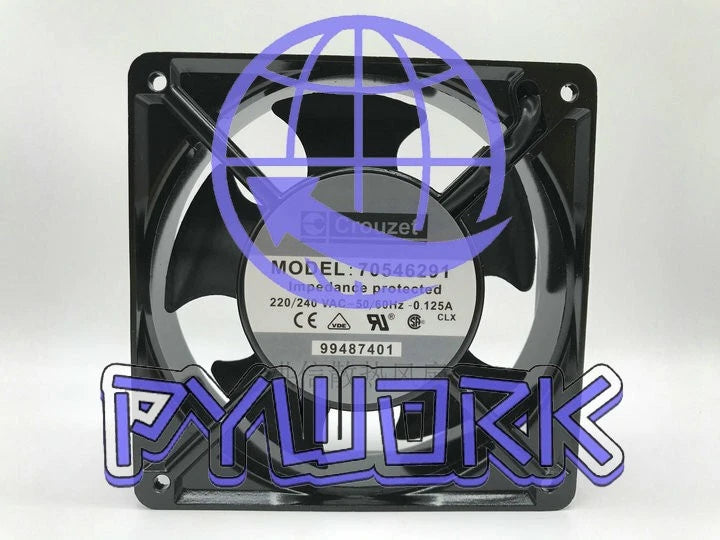 1PCS Crouzet Fan MODEL 70546291 AC 220V 0.125A 12038 12CM