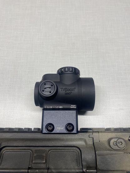 TRIJICON MRO-C-2200006 1X25MM MINIATURE RIFLE OPTIC, 2.0 MOA - BLACK