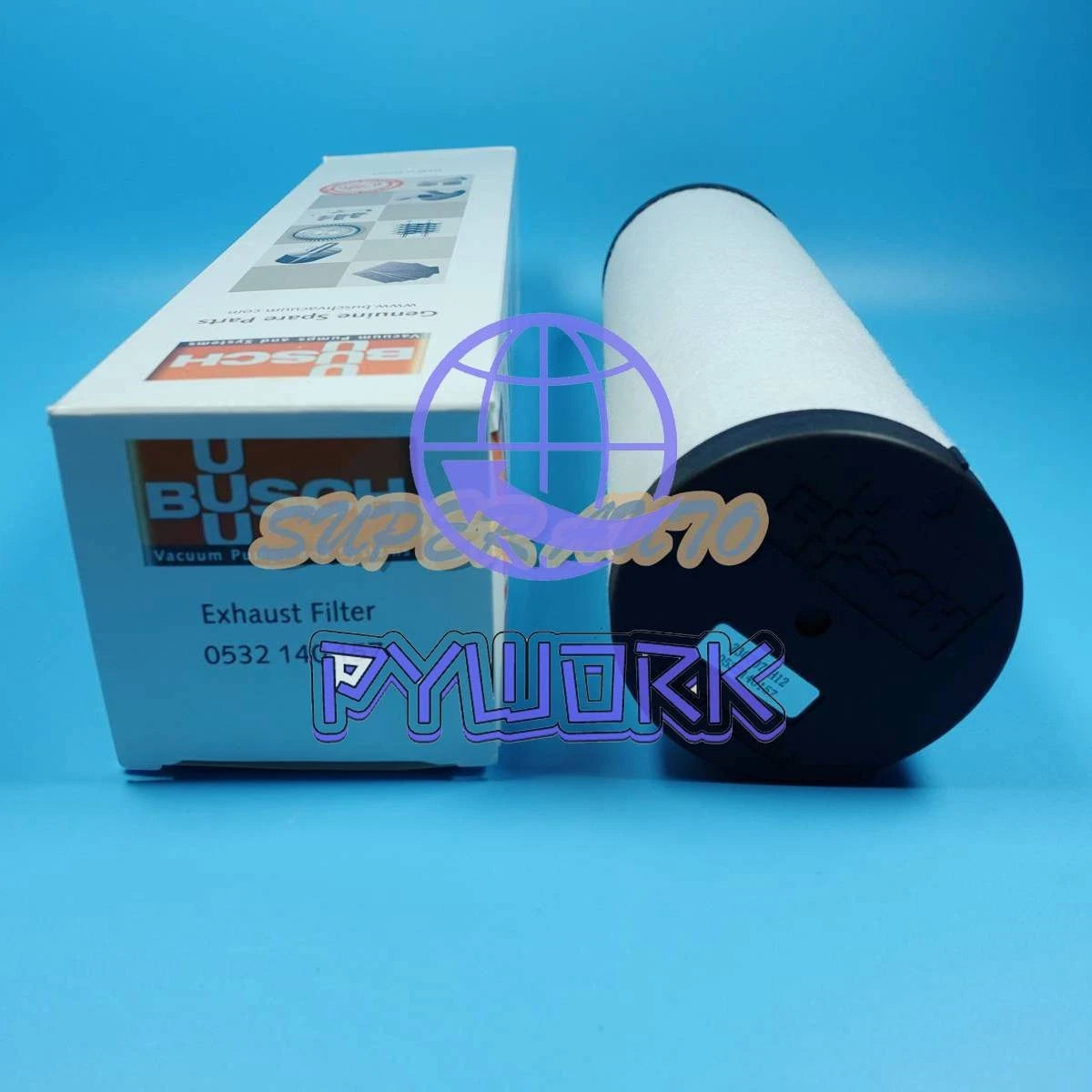 P/N 0532140157 Busch Vacuum Pump Exhaust Filter Fit RA0063 RA0100 XD-63 XD-100