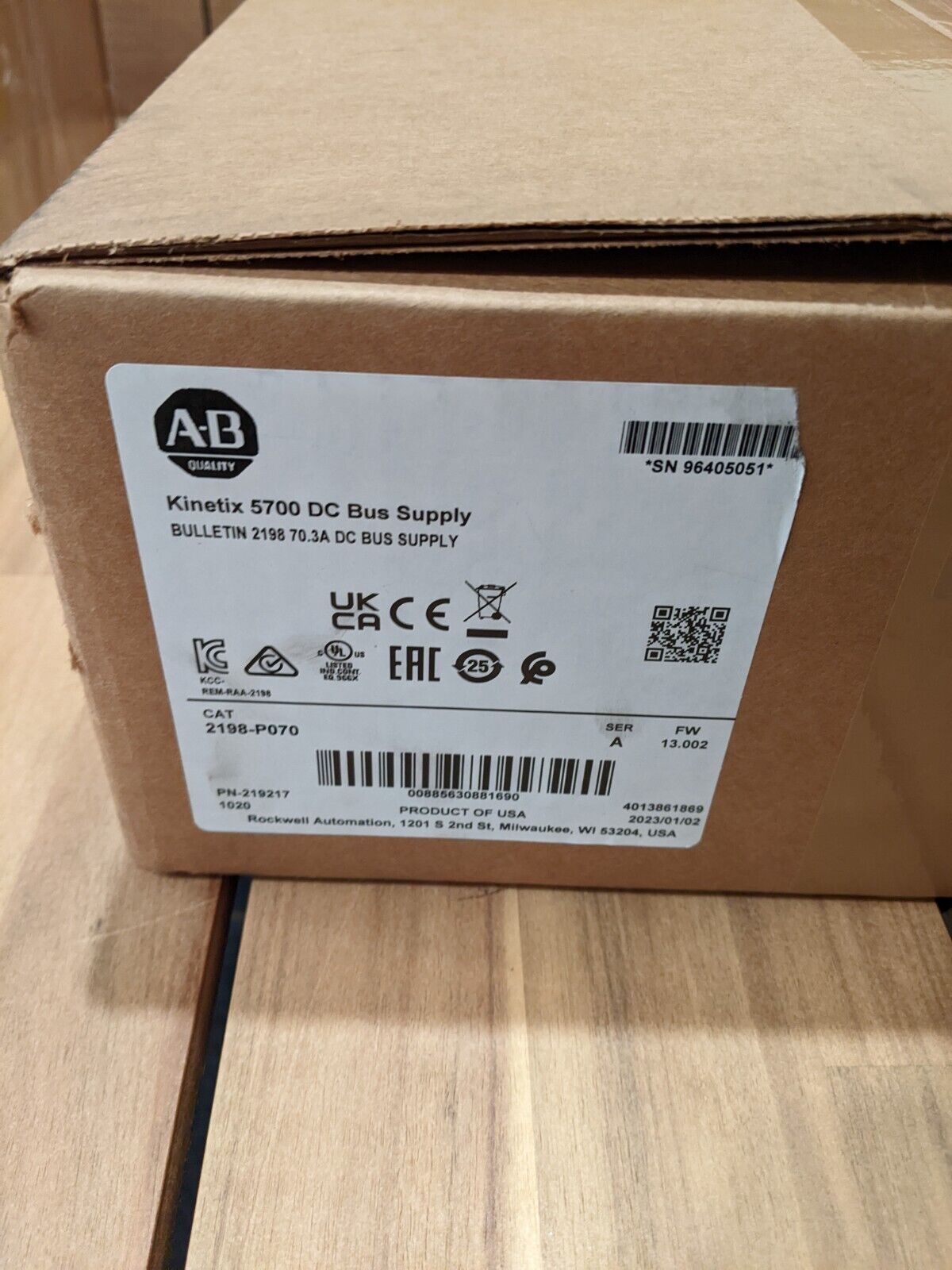 Overstock 2198-P070 NEW, Sealed 2022, Kinetix 5700 - KINETIX