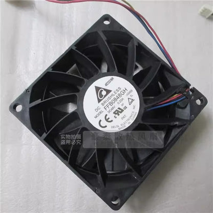 DELTA FFB0848GH 8025 DC48V 0.23A 8CM 4-Wire PMW Ball Cooling Fan