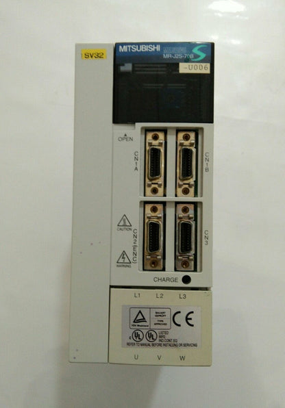 Used Mitsubishi MR-J2S-70B-U006 AC Servo Driver Good Condition - MITSUBISHI
