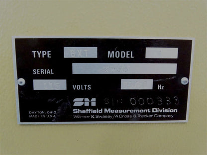 SHEFFIELD BXT-1 METER WITH HIGH PRECISION AND QUICK RESPONSE - SHEFFIELD