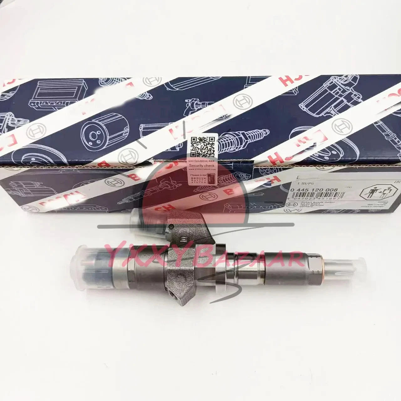 8X Bosch 0445120008 Fuel Injectors Fits For 2001 2002 2003 2004 6.6L Duramax LB7