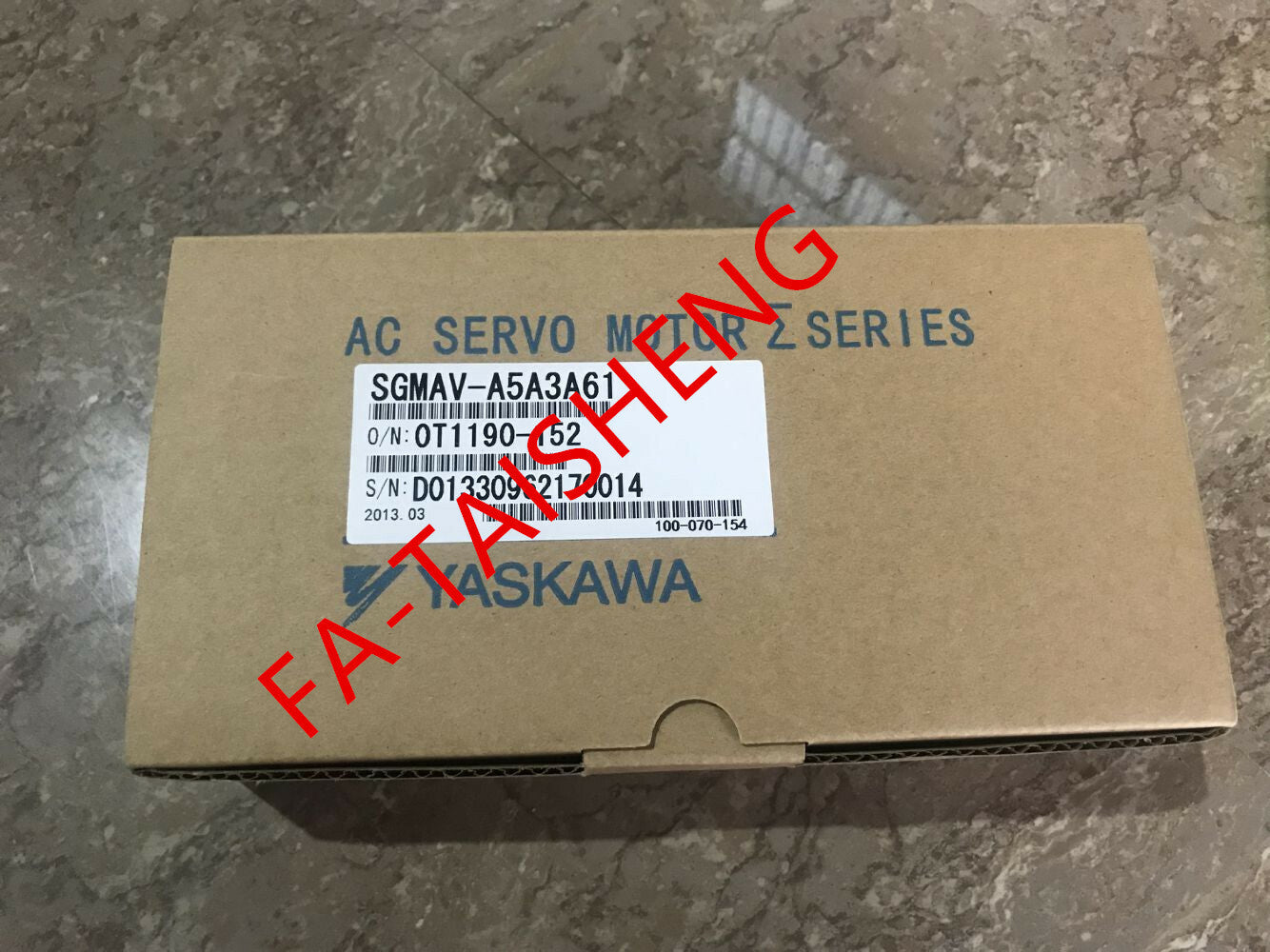 YASKAWA AC SERVO MOTOR SGMAV-A5A3A61 SGMAVA5A3A61