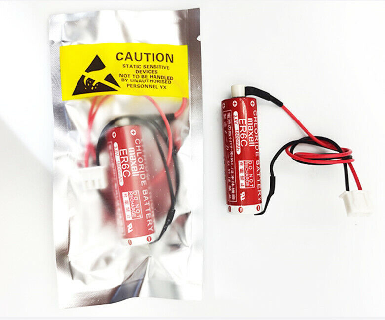 new Maxell ER6C AA 3.6V Mitsubishi FX2N/1N series PLC battery F2-40BL