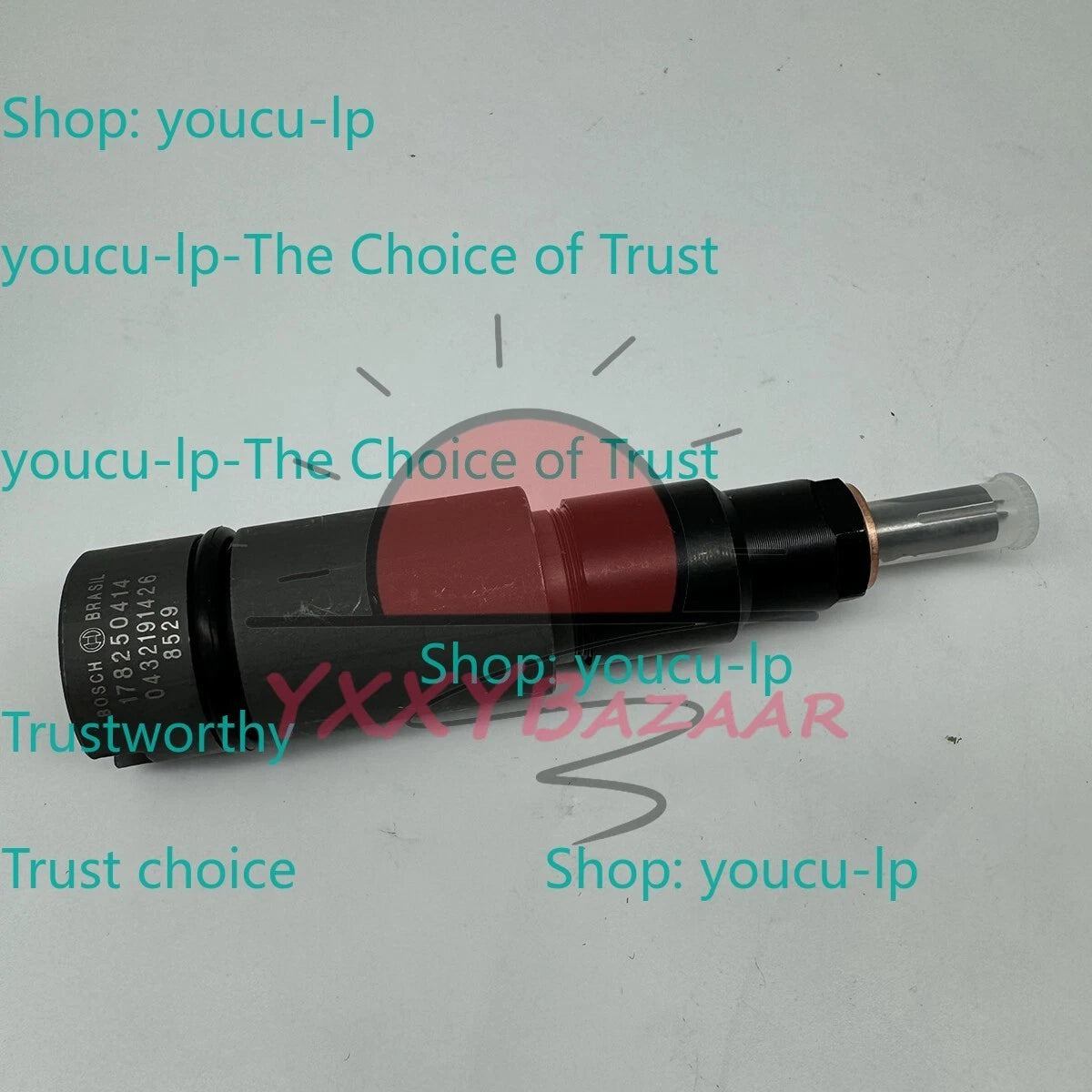 6XCUMMINS DIESEL Fuel injector 0432191426 3948529 for ISC 8.3L 4B3.9 BOSCH CASE