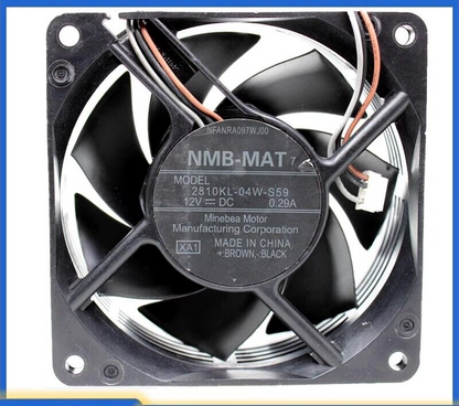 NMB 2810KL-04W-S59 DC12V 0.29A 60*60*25mm 3-Wire Cooling Fan