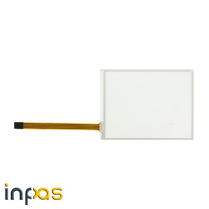 For AI-2855 C6 Touch screen panel glass AI-2855 C6 with Protective film overlay