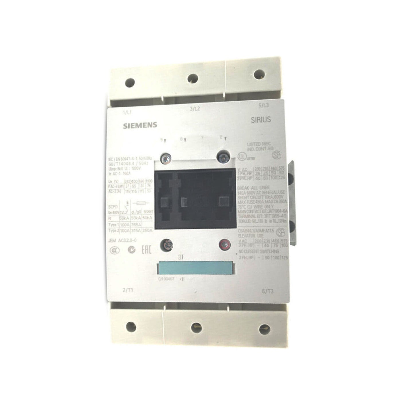 3RT1054-1AP36 power contactor - KOEED
