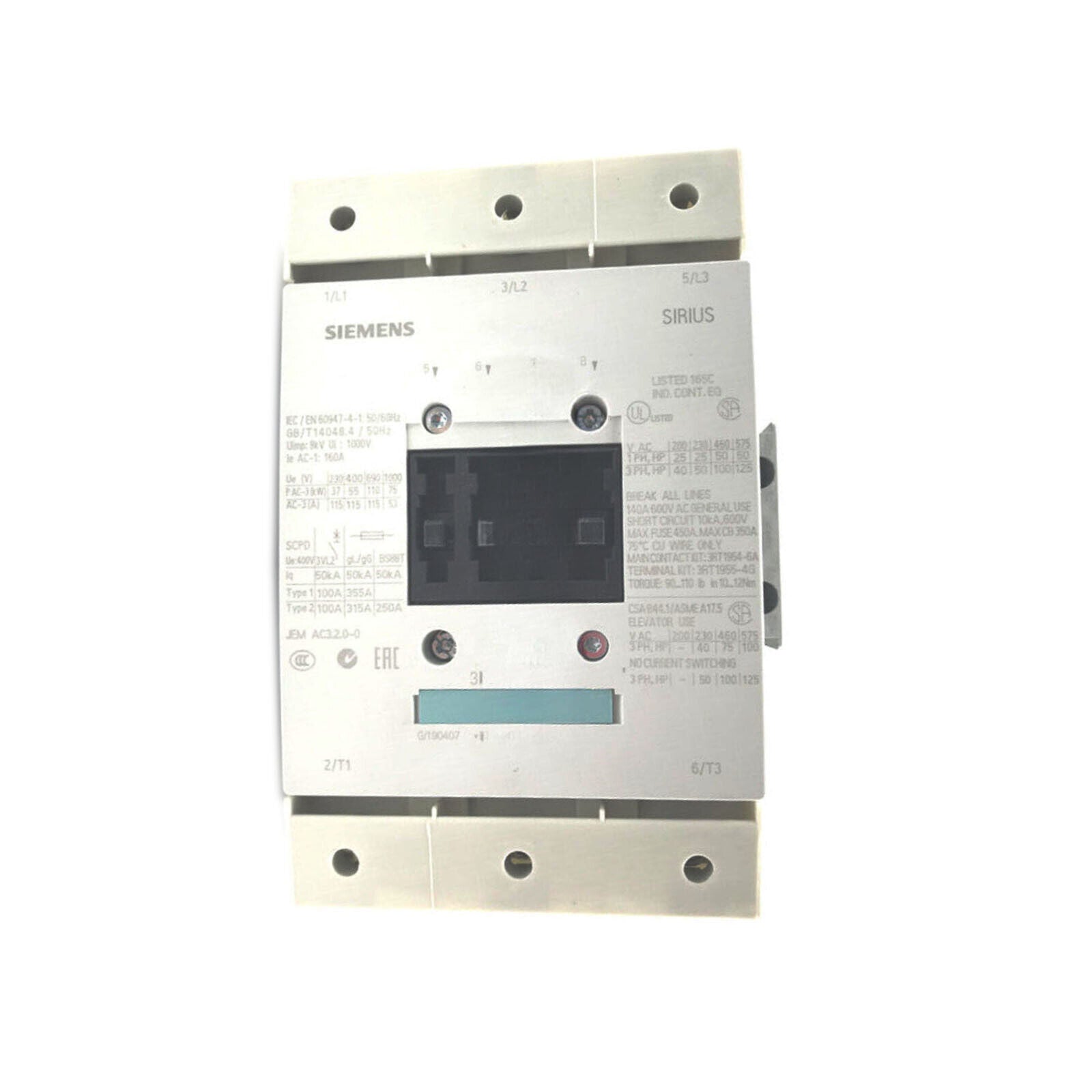 3RT1054-1AP36 power contactor - KOEED