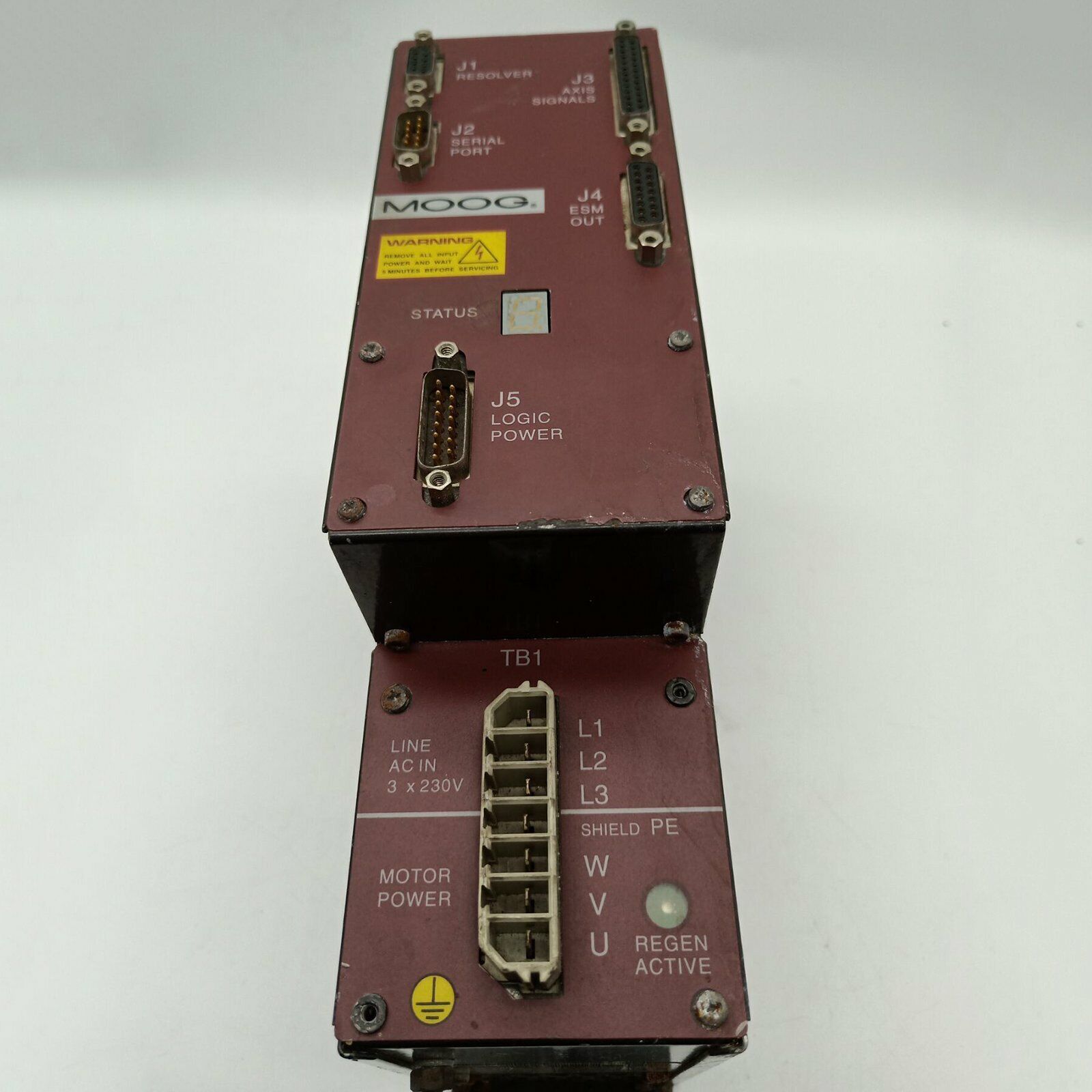 used 1PC MOOG working L180-410B-A2 servo drive - MOOG