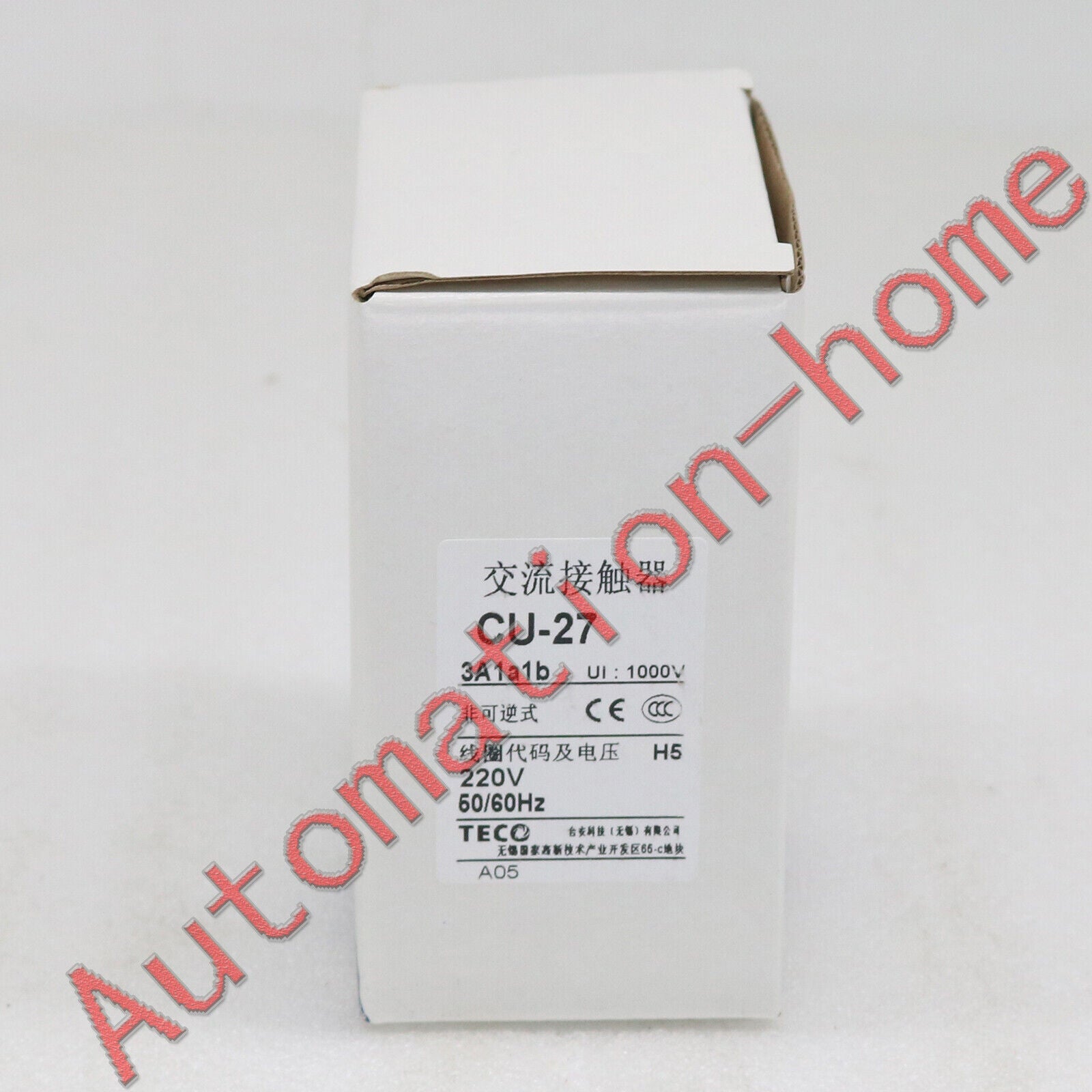 New 1PC TECO CU-27 220V Contactor - TECO