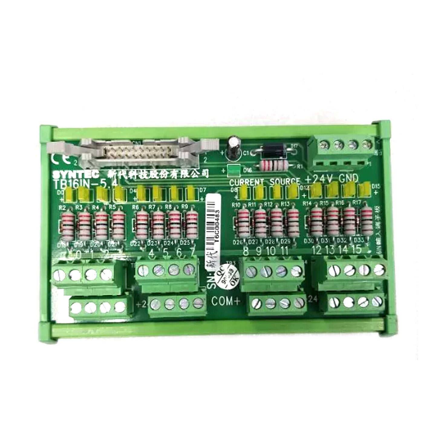 SYNTEC Generation TB16IN-5.4 System Input Board - SYNTEC