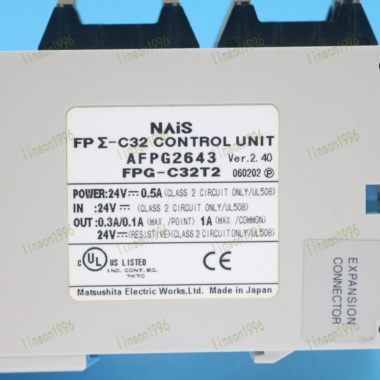 Used 1 Piece Panasonic FPG-C32T2 Module Tested Good - PANASONIC