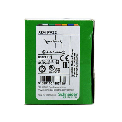 New In Box SCHNEIDER XD4PA22 2-Direction Joystick Controller - SCHNEIDER