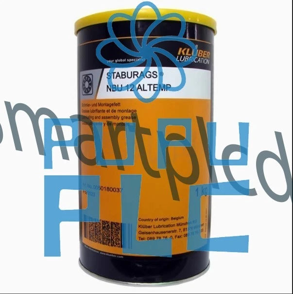 1Pcs KLUBER Staburags NBU 12 ALTEMP Grease 1Kg ( 2.2 LB ) Free shipping