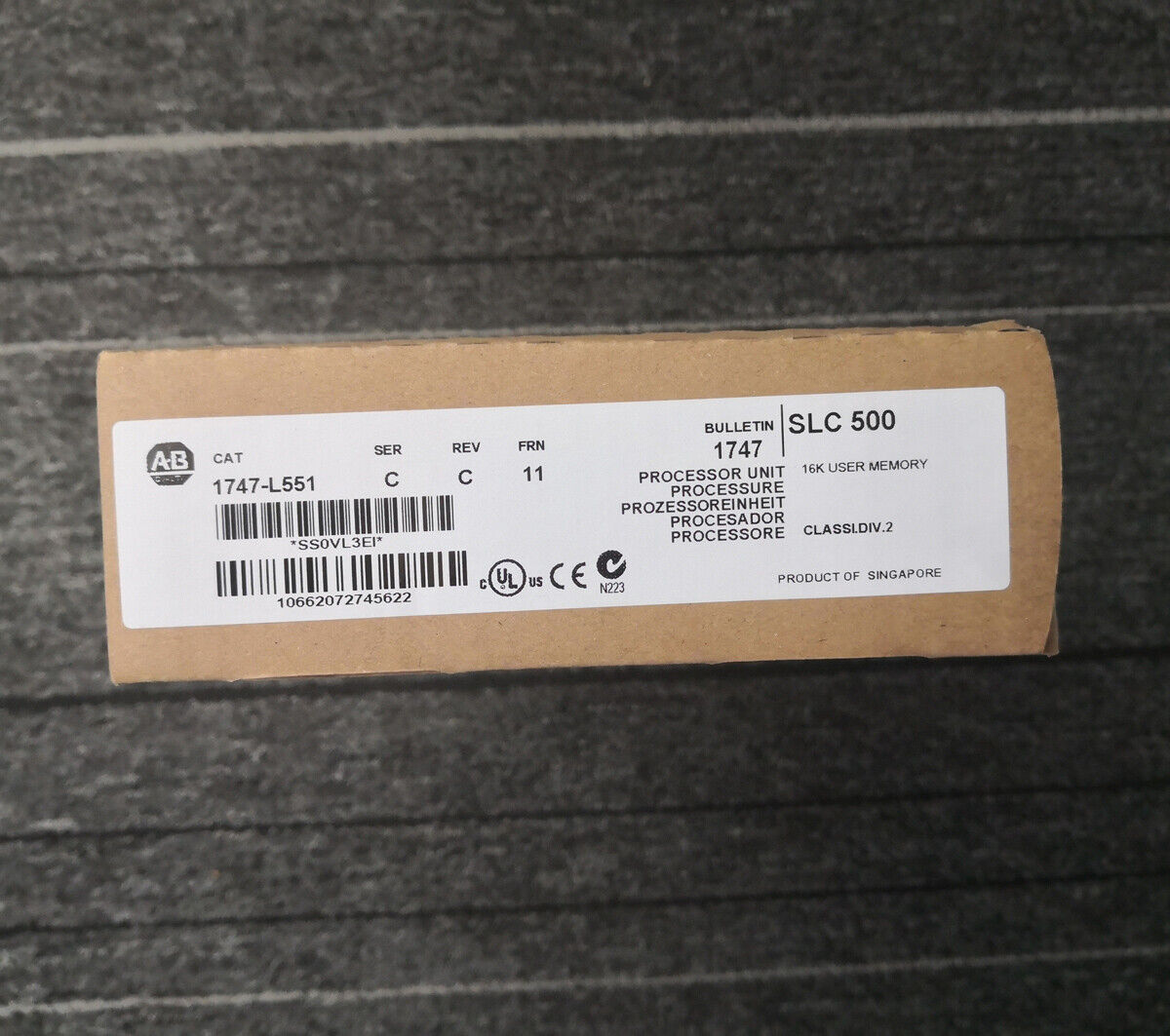 Sealed Allen-Bradley 1747-L551 SLC500 SLC CPU Processor Module - ALLEN-BRADLEY