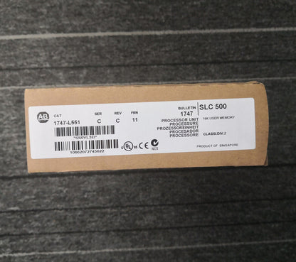 Sealed Allen-Bradley 1747-L551 SLC500 SLC CPU Processor Module - ALLEN-BRADLEY