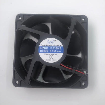 AAA HZHD12038MS 12038 DC24V 0.35A 12CM 2-Wire Cooling Fan