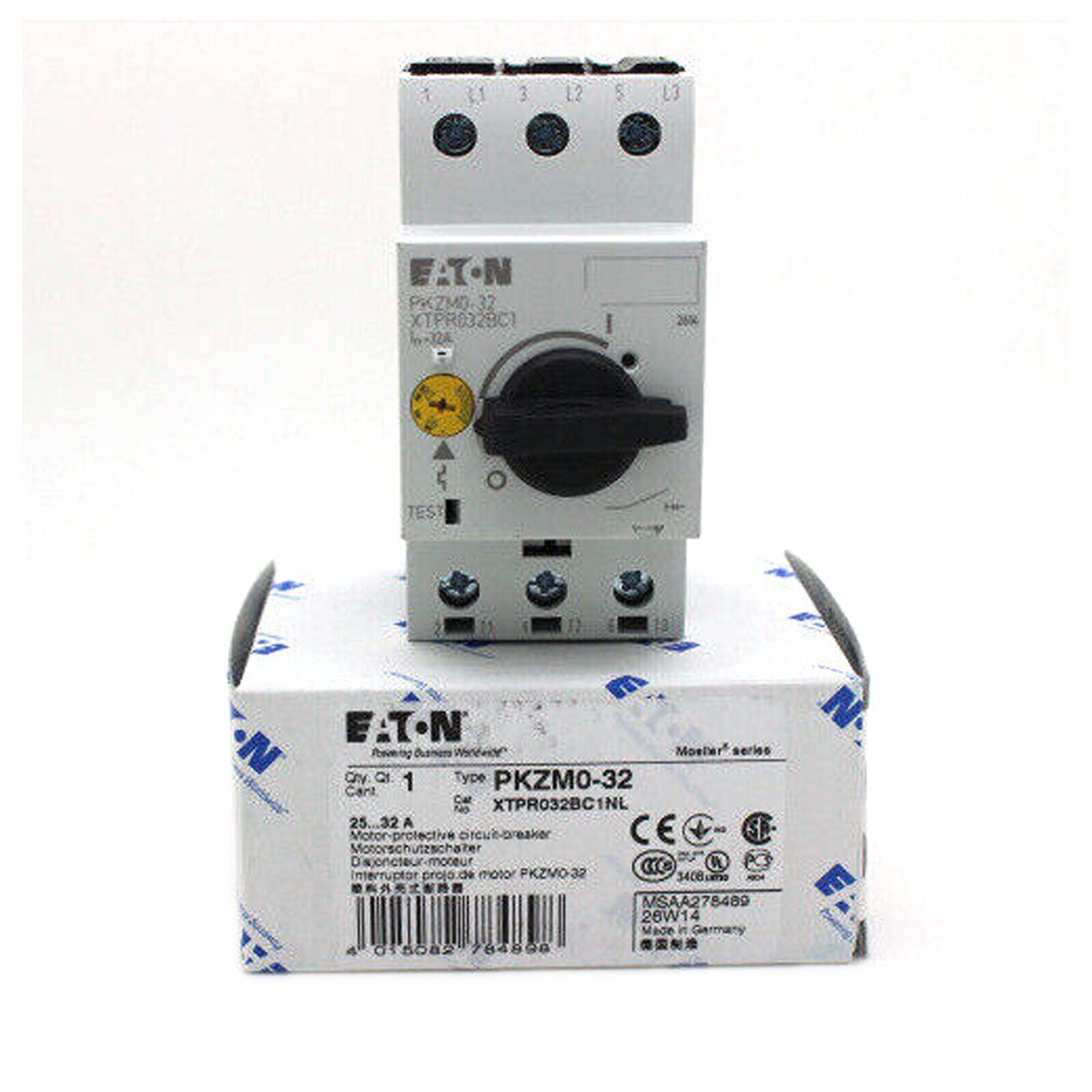 1PCS Eaton Moeller PKZM032 Circuit Breaker 25-32A - EATON MOELLER