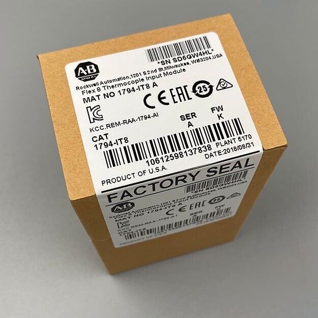 New Factory Sealed AB 1794-IT8 A SHIP - DIGIKEY