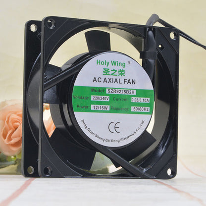 1pcs  HOLYWING SZR9225B2H 220/240V 0.08/0.10A 12/16W metal fan