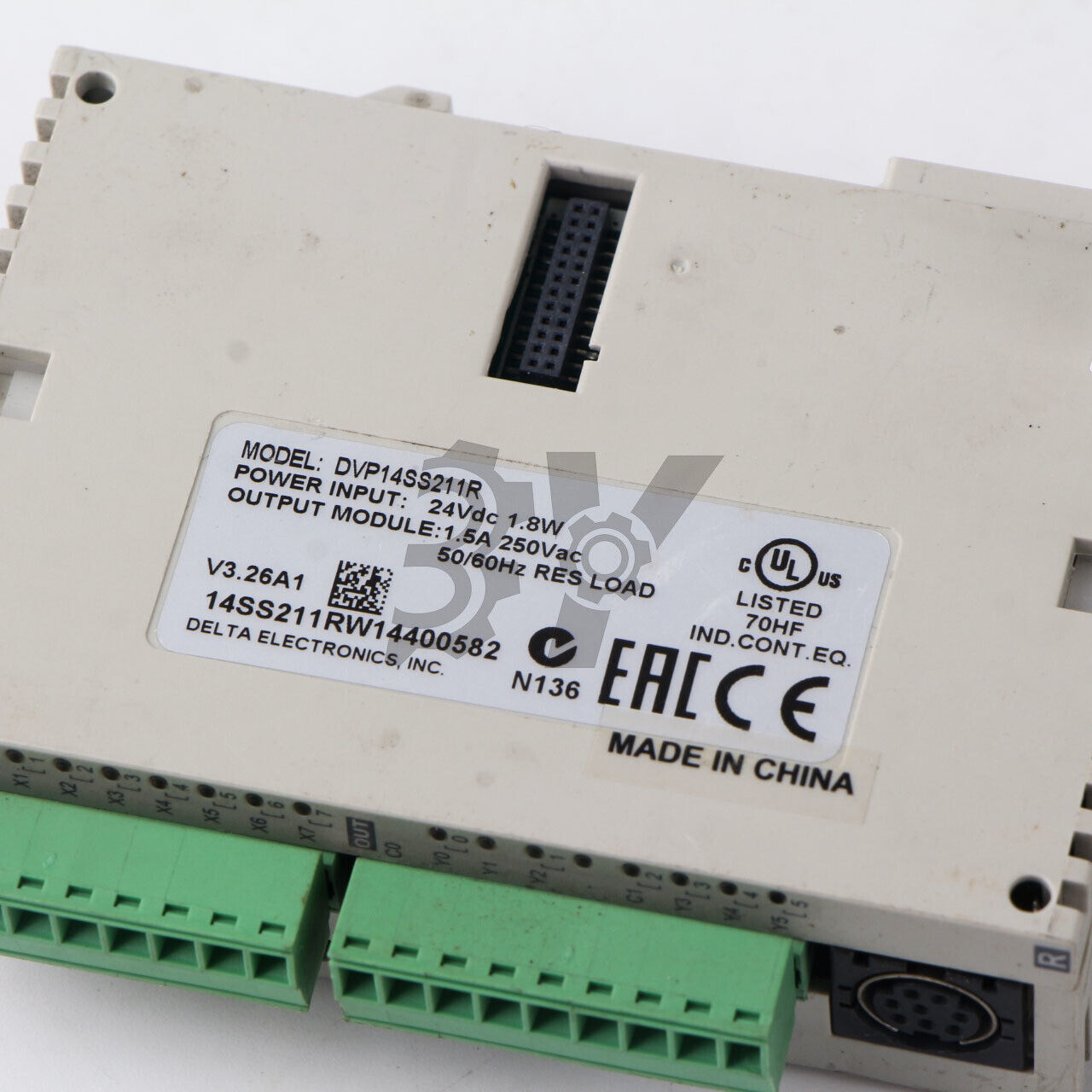 used ONE Delta PLC Module DVP14SS211R Good Condition DVP-14SS2 24VDC - ONE