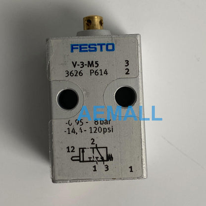 1pcs Festo V-3-M5 3626 Stem Actuated Valve
