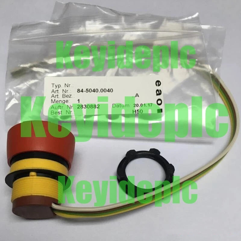 EAO Emergency Stop Button Red Switch Button 84-5040.0040 #ke