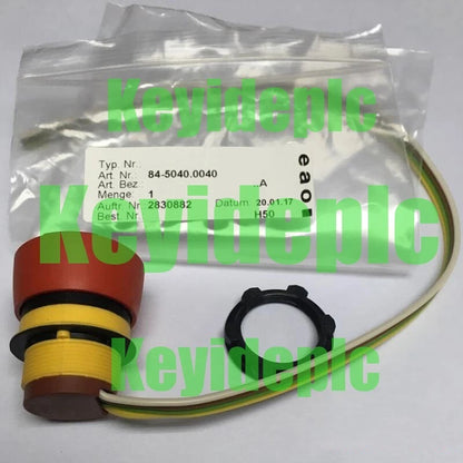EAO Emergency Stop Button Red Switch Button 84-5040.0040 #ke