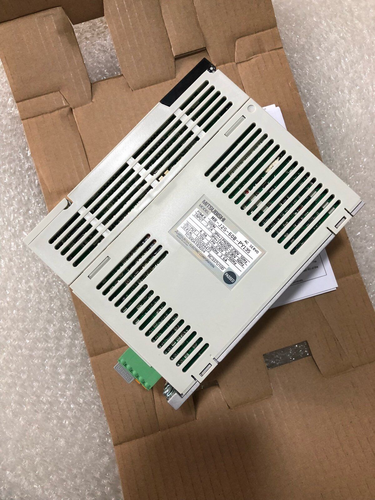 1PC Mitsubishi Model MR-J2S-60B PY135 One-Year Special - MITSUBISHI