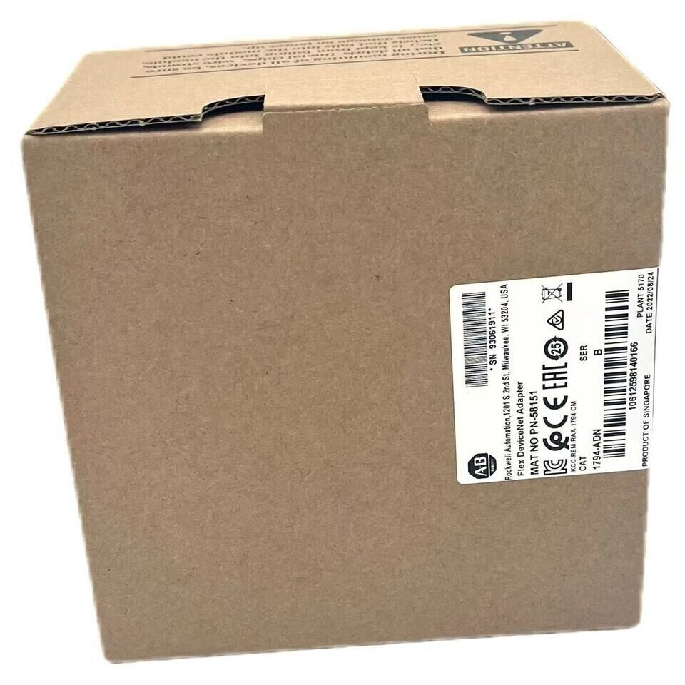 Allen-Bradley 1794-ADN Flex DeviceNet Adapter New In Box, PLC - ALLEN-BRADLEY