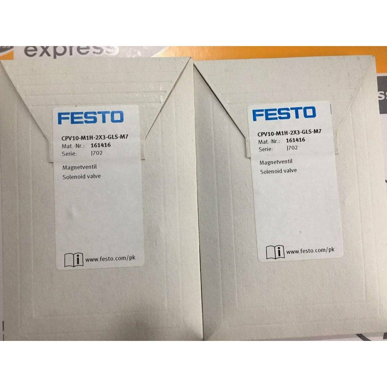 FESTO Solenoid Valve CPV10-M1H-2X3-GLS-M7 161416 - FESTO