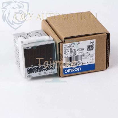 One Omron Temperature Controller E5CSL-QTC 100-240VAC