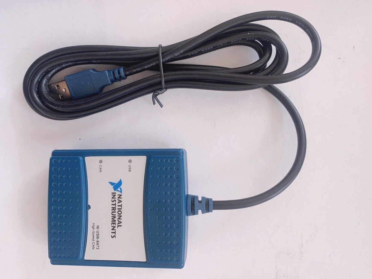 National Instruments NI USB-8473 USB 1-Port High-Speed CAN Interface - NATIONAL INSTRUMENTS