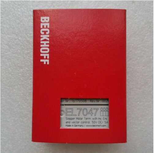 Beckhoff EL7047 PLC Module EL 7047 New In Box - BECKHOFF