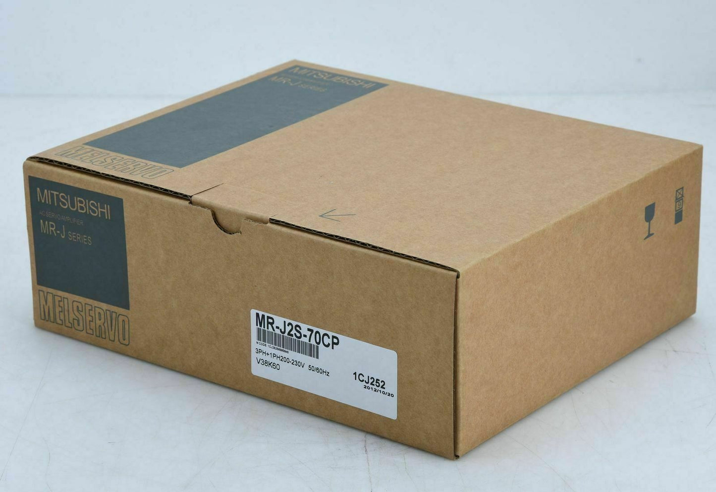 1PC Mitsubishi MRJ2S70CP Servo Driver 1 Year - MITSUBISHI