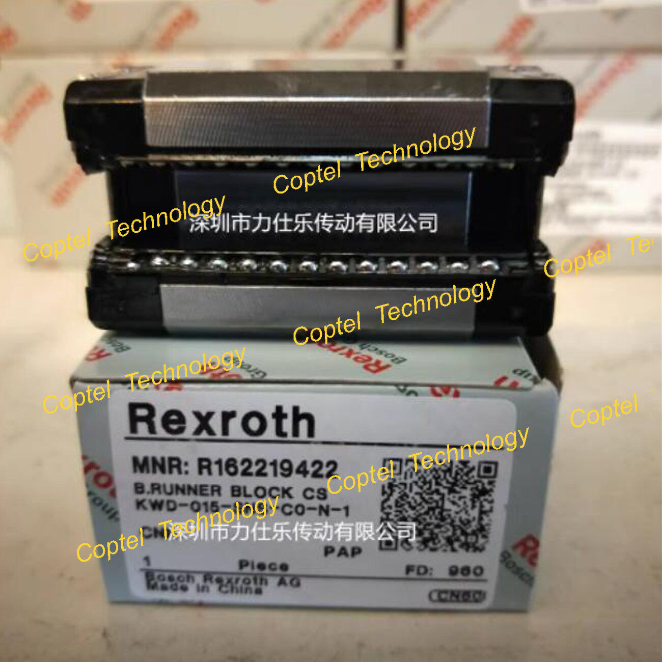 Rexroth 1PC Ball Slider B. Runner Block R162219422 Fast Optional - REXROTH