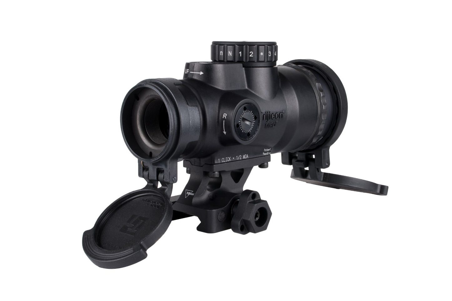 Trijicon MRO SD Patrol 1x25 2 MOA Red Dot w/ Full Co-Witness Quick Release Mount