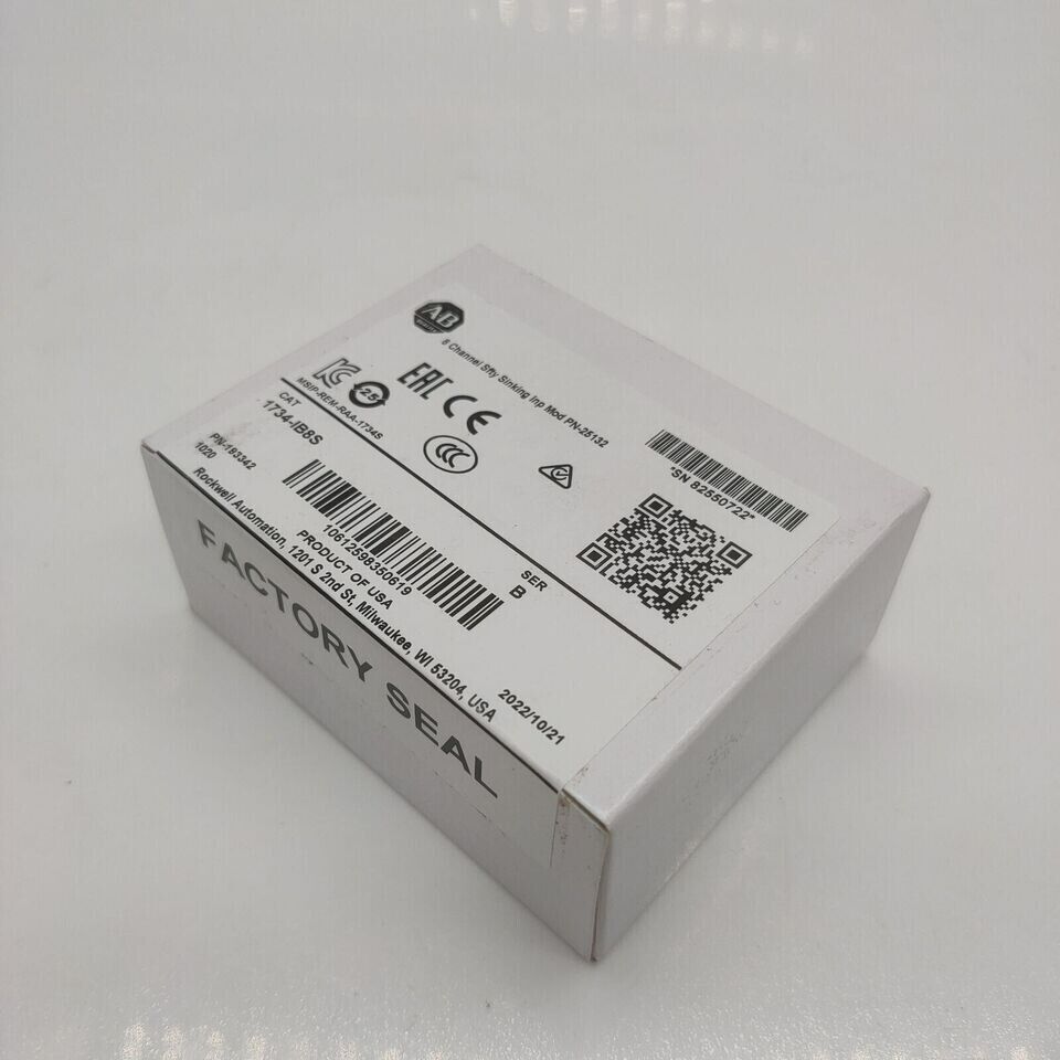 NEW Factory Sealed AB 1734IB8S 8-Channel Sinking Input Module - KOEED