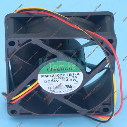 SUNON PMD2407PTB1-A 7CM 7025 24V 4.3W 3-wire inverter cooling fan