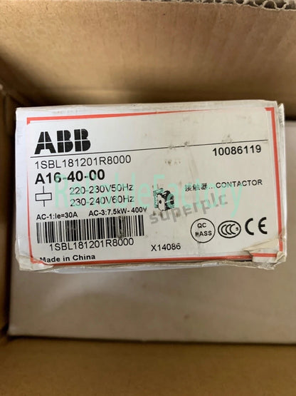 1PC ABB Contactor A16-40-00 free shipping
