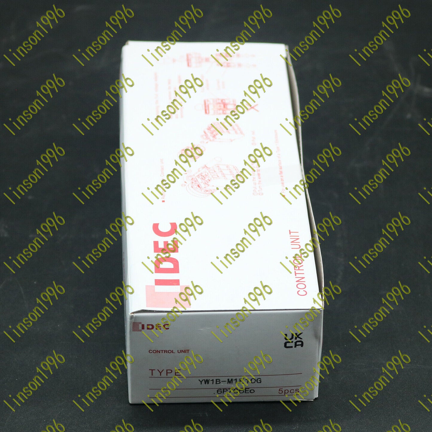 IDEK 5-Piece Push-Button Switch Green Spot Stocks - IDEK