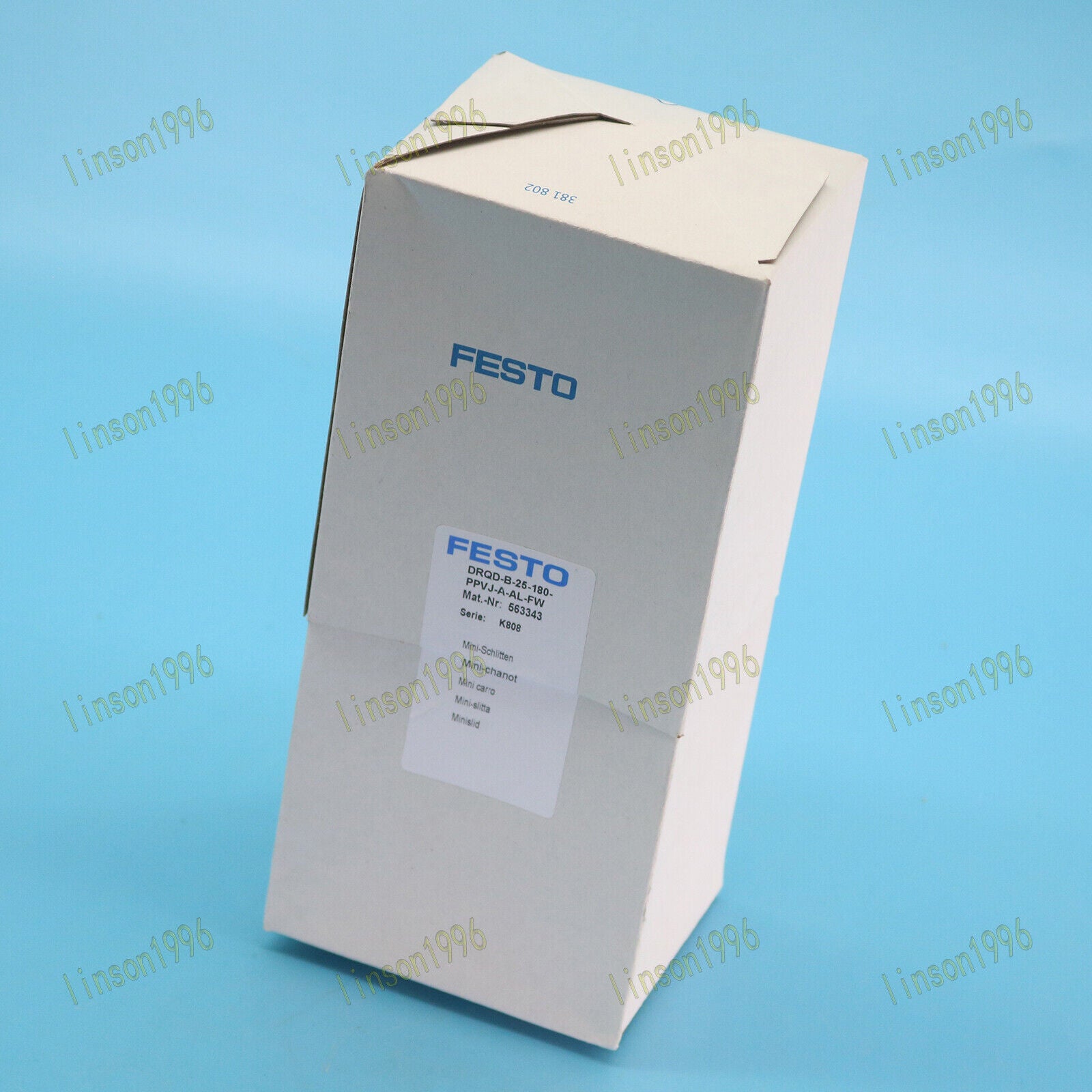 FESTO Rotary Cylinder DRQD-B-25-180-PPVJ-A-AL-FW 563343 One Year - FESTO