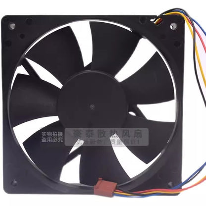 AVC DA12025B12L 12025 DC12V 0.30A 4-Wire PWM Dual Ball Cooling Fan