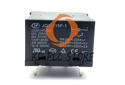 1pc HONGFA JQX-116F-1-220AP-1HT Power Relay 220VAC 4Pin 30A 277VAC
