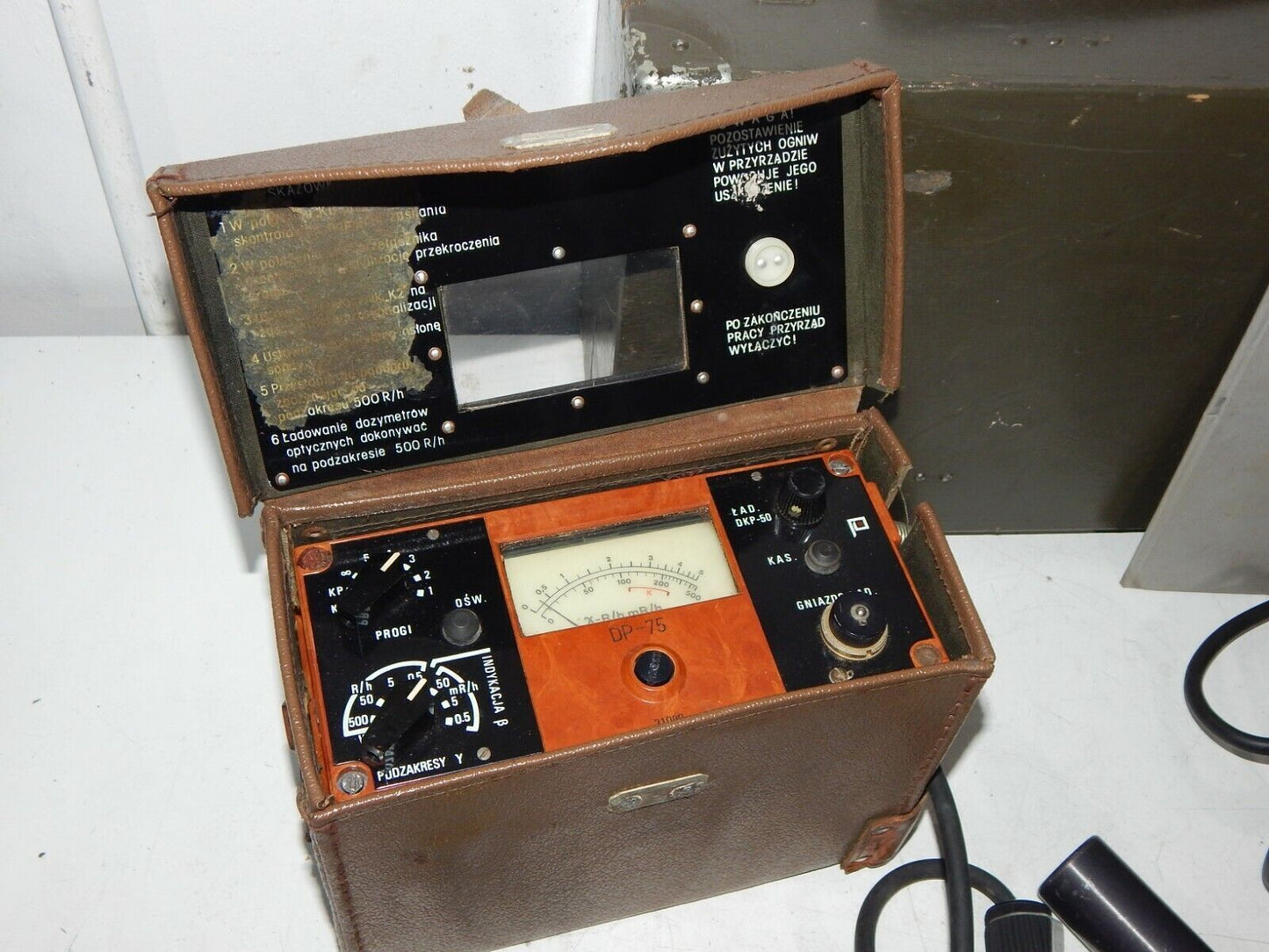 Used X-ray Radiometer DP-75 Geiger Counter Radiation Meter - RADIOMETER