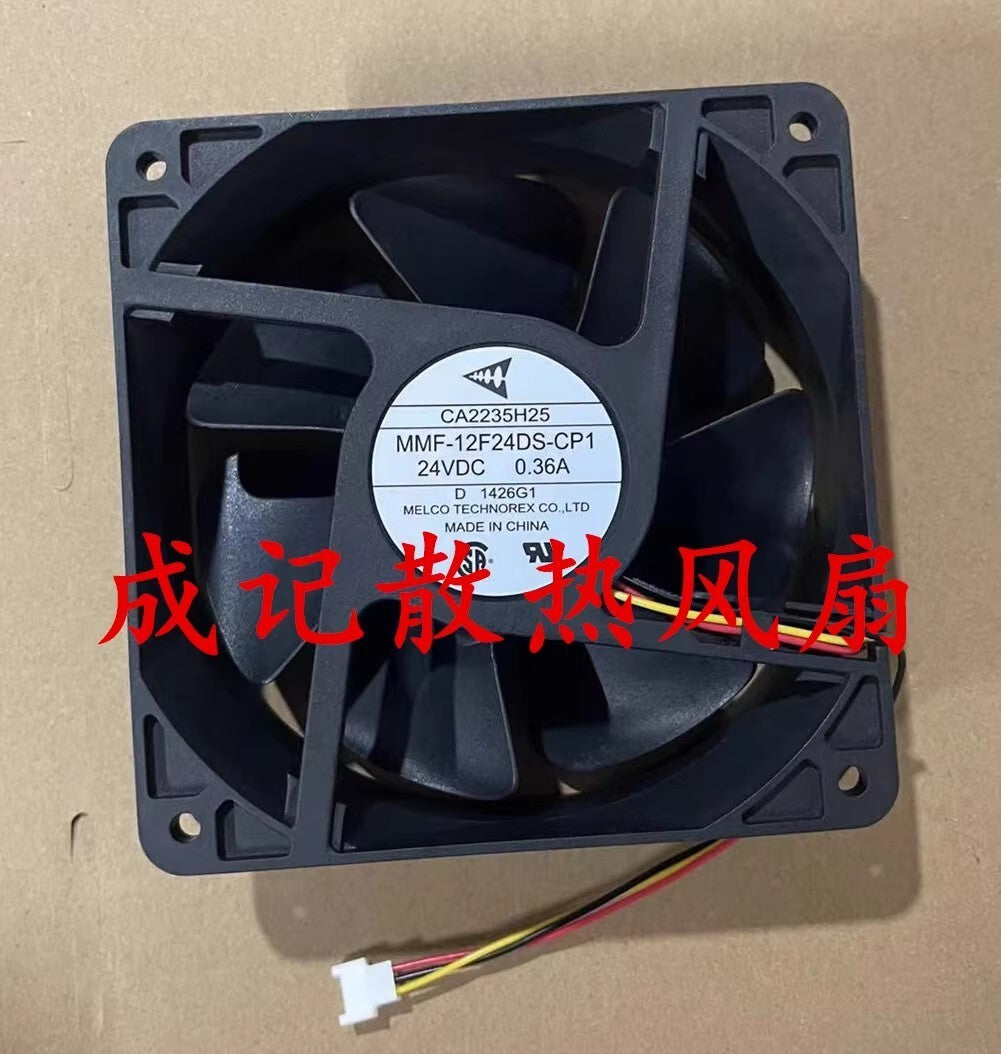 Mitsubishi CA2235H25 MMF-12F24DS-CP1 DC24V 0.36A 3-Pin Inverter Cooling Fan